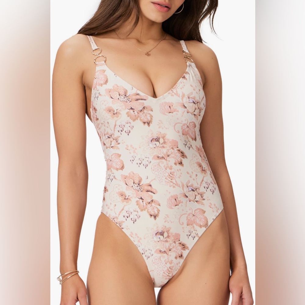 Paige rachel ring Floral One-Piece Swimsuit